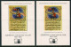 HUNGARY 2000 Millenium: Lluminated Initial From Chronicle Of St. Isztvan Two Blocks MNH / **.. - Foglietto Ricordo