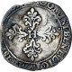 France, Henri III, 1/2 Franc Au Col Plat, 1578, Troyes, TB, Argent, Gadoury:487 - 1574-1589 Heinrich III.