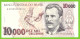 BRAZIL 10000 CRUZEIROS 1992 P-233b UNC - Brésil