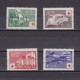 FINLAND 1944, Sc# B60-B63, Semi-Postal, Red Cross, Transportation, MH - Nuevos