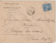 France Lettre 1879 De Gare De Limoges Pour Forges (76) - 1877-1920: Semi-Moderne