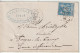 France Lettre 1882 De Paris Départ Pour Forges (76) - 1877-1920: Période Semi Moderne