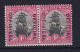 South Africa: 1930/47   Official - Ship   SG O13cw?    1d   [Type I] [broken 'I' And 'E' In 'Offisieel']  MH Pair - Oficiales