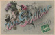 59 - NORD - QUIÈVRECHAIN - Carte Fantaisie Ancienne "un Baiser De" - 10210 - Quievrechain