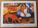 Calendrier De 1913 - Troyes L'Imprimerie Du Faire Part, 31, Rue Molé, Typo Relief - Gauguin, Le Chien Rouge, Giraudon - Tamaño Pequeño : 1971-80