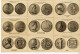 LES MEDAILLES DE LA MONNAIE  LOT DE 18 CARTES ANCIENNES - Münzen (Abb.)