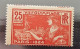 FRANCE Variété Yvert N° 184b Centre Très Déplacé. Nom Du Graveur En Haut  **MNH - Unused Stamps