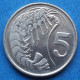 CAYMAN ISLANDS - 5 Cents 1992 "Pink-spotted Shrimp" KM# 88a Elizabeth II Decimal Coinage (1952-2022) - Edelweiss Coins - Iles Caïmans