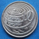CAYMAN ISLANDS - 10 Cents 2002 "Green Turtle" KM# 133 Elizabeth II Decimal Coinage (1952-2022) - Edelweiss Coins - Caimán (Islas)