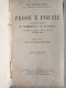 Giangiacomo Galizzi Prose E Poesie Con Brevi Nozioni Grammatica E Rettorica Paravia 1903 - Other & Unclassified