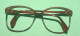 Exceptionnel Original Vintage - Monture De Lunettes Cuir Siglé TED LAPIDUS Paris 684 50x18 Made In France, Sans Verres - - Accessories