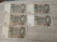 Lot Billets Allemands 20 Marks - 20 Mark