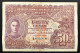 Malaya RE GIORGIO VI 1941 MALESIA 50 CENTESIMI Bb+ LOTTO.613 - Malaysie