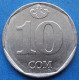 KYRGYZSTAN - 10 Som 2009 KM# 43 Independent Republic (1991) - Edelweiss Coins - Kirguistán