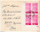 Postal History Cover: Brazil Stamps On 4 Covers, Brasilia - Brieven En Documenten