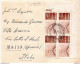 Postal History Cover: Brazil Stamps On 4 Covers, Brasilia - Cartas & Documentos