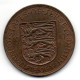 JERSEY, 1/12 Shilling, Bronze, Year 1947, KM # 18 - Jersey