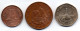 JERSEY, Set Of Three Coins 1, 2, 20 Pence, Copper, Copper-Nickel, Year 1998, KM # 103, 104, 107 - Jersey