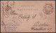 F-EX40230 FIUME 1892 HUNGARY POSTAL STATIONERY TO BERLIN.  - Fiume & Kupa