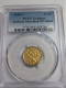 UNITED STATES GOLD COIN, QUARTER EAGLE, 1844 C, PCGS XF - Andere - Amerika