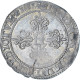 France, Henri III, 1/2 Franc Au Col Plat, 1588, Saint-Lô, Extrêmement Rare - 1574-1589 Enrique III
