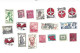 Collection De 80 Timbres Oblitérés. - Collections, Lots & Series