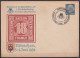 F-EX45955 GERMANY 1939 ILLUSTRATED PHILATELIC FAIR MUNICH POSTAL STATIONERY.  - Enveloppes