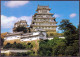 ⁕ JAPAN ⁕ Great Buddha Kamakura Statue, Himeji Castle, Shizuoka Mount - Bulle Train ⁕ 4v Unused Postcard - Collezioni E Lotti