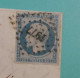 DF17 FRANCE  BELLE  LETTRE RR 1854 METZ AU CHATEAU DE  GUENTRANGE .COMTE DE SAINTIGNON +N°14   +AFF. INTERESSANT++ + - 1853-1860 Napoléon III.