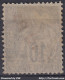 TIMBRE NOSSI BE ALPHEE DUBOIS SURCHARGE CARMIN N° 23a OBLITERATION CHOISIE - Used Stamps