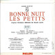 EP 45 RPM (7") B-O-F Artistes Divers  "  Bonne Nuit Les Petits  " - Filmmusik