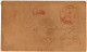 (N90) USA Cover LAC - Red Postmarks  Paid  5 Cts & New York   - Sag Harbor N.Y. - 1845. - …-1845 Prefilatelia