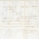 (N90) USA Cover LAC - Red Postmarks  Paid  5 Cts & New York   - Sag Harbor N.Y. - 1845. - …-1845 Prefilatelia