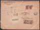 Z627 RUSSIA 1936 CHINA EMBASSY IN MOSCOW REGISTERD COVER TO SPAIN.  - Cartas & Documentos