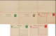 Norvège 1926 à 1937. 11 Entiers Postaux Michel P74, P76 à P79, P80X, P81Y, P82X, P83X, P84, P85. Superbes - Postwaardestukken