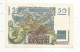 Billet, France, Le Verrier, 8-4-1948, SUP , 2 Scans - 50 F 1946-1951 ''Le Verrier''