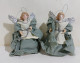 47035 Pastorello Presepe - Resina E Cartone - 2 Angeli - 12 Cm - Crèches De Noël