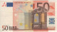 50 Euro   Z  "Belgium - Trichet    T015F4" - 50 Euro