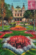 MONACO - Le Casino - Jardin - Fleurs - Animé - Colorisé - Carte Postale - Casinò