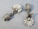 Delcampe - BOUCLES D'OREILLES TORTUES EN METAL ARGENTE - Aretes