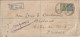 1918 - GB - ENVELOPPE RECOMMANDEE De LONDON => BREHAND (COTES DU NORD) - Brieven En Documenten