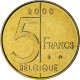 Belgique, Albert II, 5 Francs, 5 Frank, 2000, Série FDC, FDC, Bronze-Aluminium - 5 Frank