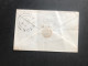 1844 GB Penny Red Imperf Stamp Cover 155 Post Mark See Photos - Covers & Documents