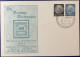 Privatganzsache Postkarte, "Briefmarkenausstellung Berlin 1937" - Privat-Ganzsachen