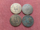 FRANCE LOT De 4 Monnaies 10 Cts Assez Rares 1857 A-K-MA-W état Voir Photos - 10 Centimes
