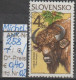 1996 - SLOWAKEI - FM/DM "Naturschutz - Wisent" 4 Sk Mehrf. - O  Gestempelt - S.Scan (258o 01-03 Slowakei) - Gebruikt