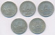 Olaszország 1964R 500L Ag "Kolumbusz Hajói" (5x) T:XF,VF Patina Italy 1964R 500 Lire Ag "Columbus' Ships" (5x) C:XF,VF P - Unclassified