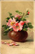T2/T3 1913 Flowers Still Life. T.S.N. S. 1276. Litho S: C. Klein - Ohne Zuordnung