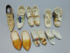 Delcampe - - LOT De  11 SABOTS CHAUSSURES MINIATURES PORCELAINE 1 RESINE OBJETS VITRINE  E - Autres & Non Classés