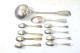 Lot De Cuillères Et Louche En Métal Argenté. Vrac, Lot Dépareillé - Silverware